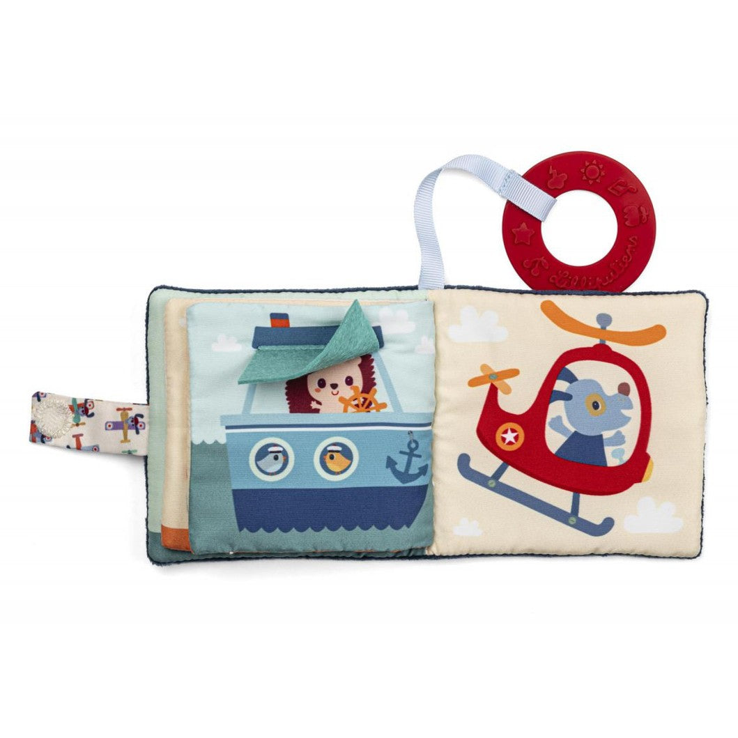 Imagier transports Jules le chien