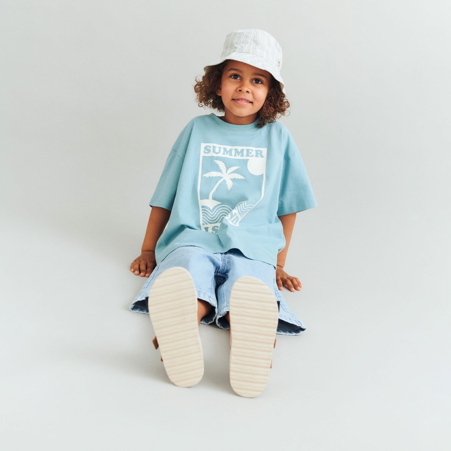 Short Christian Bleu Clair