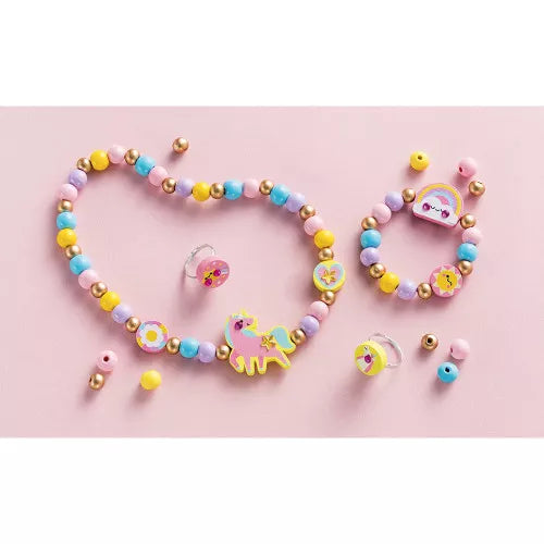 4 Bijoux En Bois A Créer - Rainbow Land