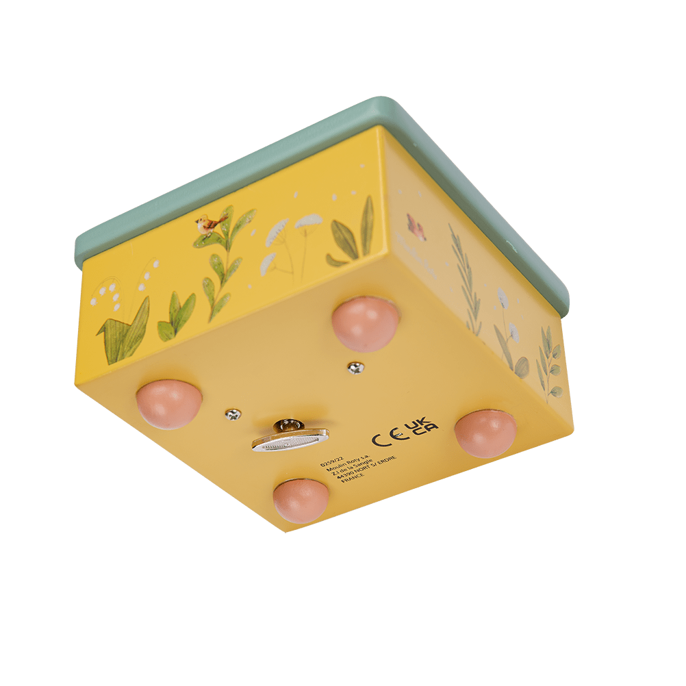 Boîte à musique Trois petits lapins