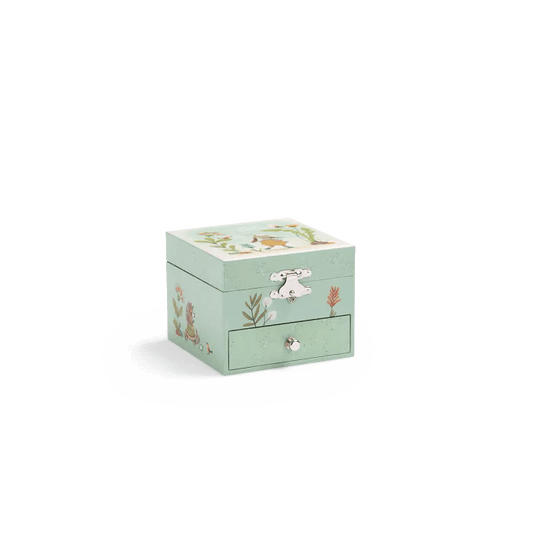 Boîte à musique coffret Trois petits lapins