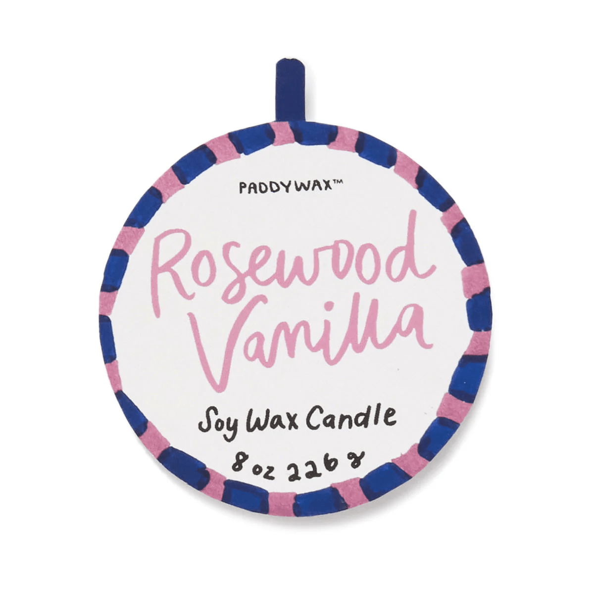 Bougie A Dopo en céramique Cœurs – Parfum Bois de Rose & Vanille – 226 g
