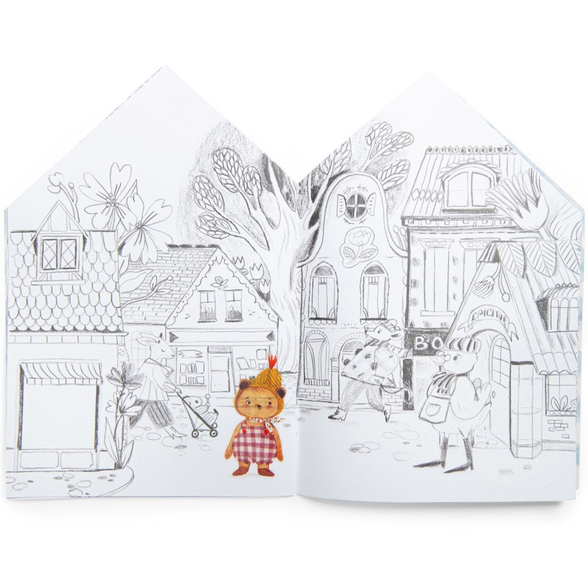Cahier stickers Les Minouchkas - 20 pages (emb/6)