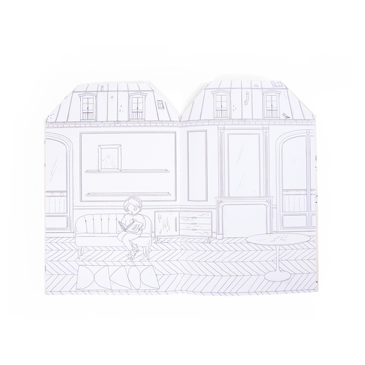 Cahier 145 stickers Les Parisiennes - 20 pages
