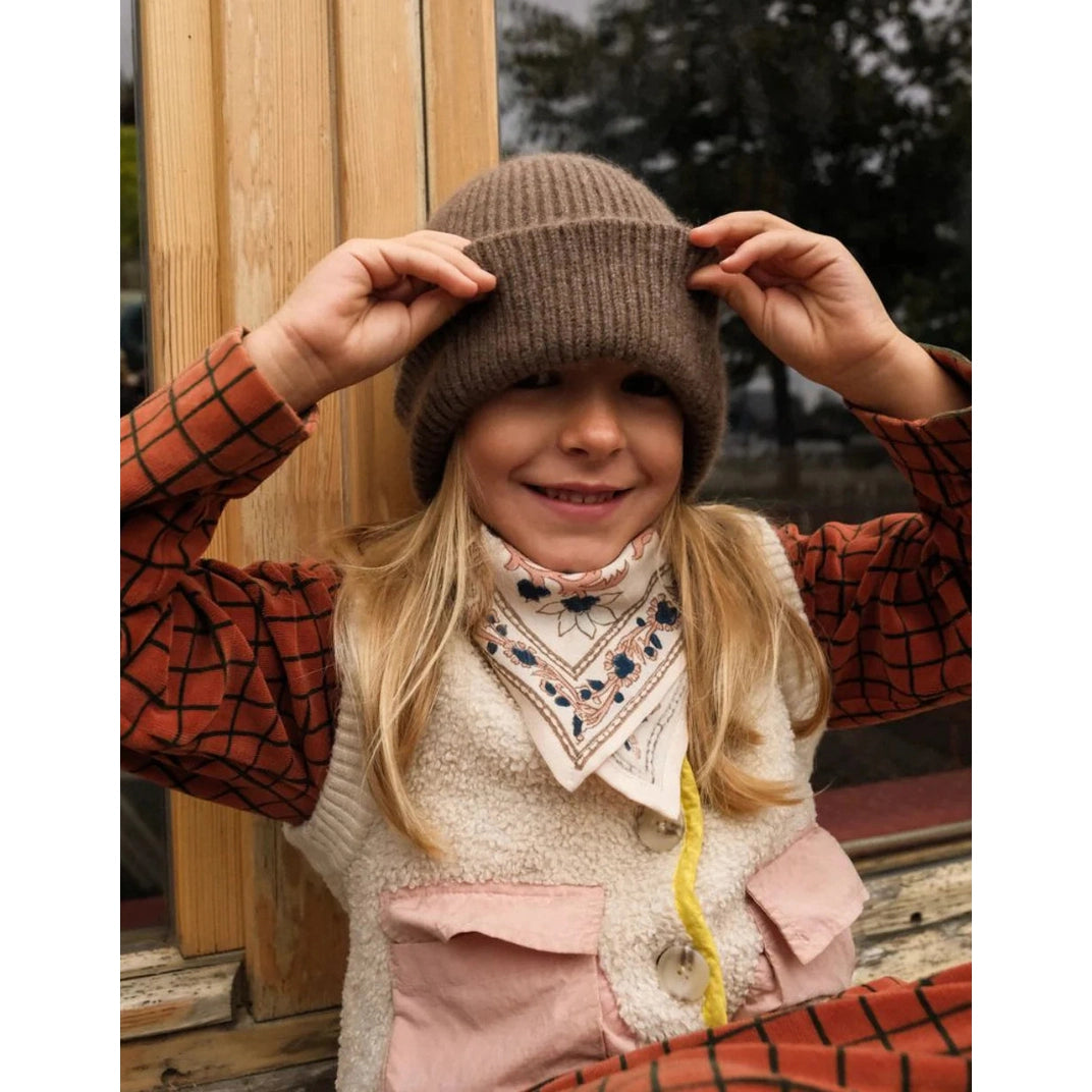 Foulards Bébé, Enfant Delhi Prusse 5O cm