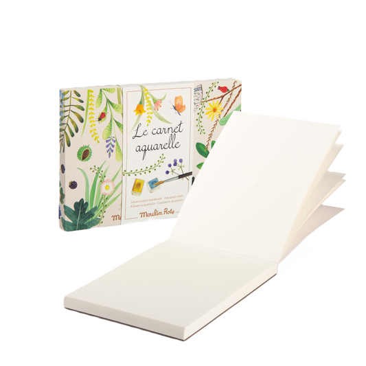 Carnet aquarelle - Le Botaniste - Le Jardin du moulin