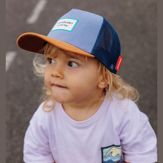 Casquette Trucker Mini Marine pour Enfants et Bébés