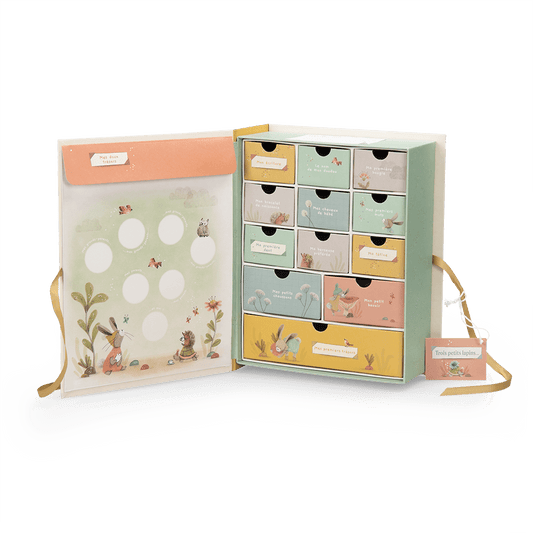Coffret naissance Trois petits lapins