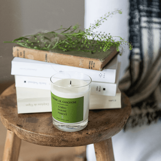 Coing - Poivre - Piment - Bougie 180 gr