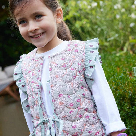 Gilet sans manches Kimi - Bleu