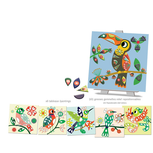 Gommettes repositionnables dans mon arbre "Dans mon arbre"