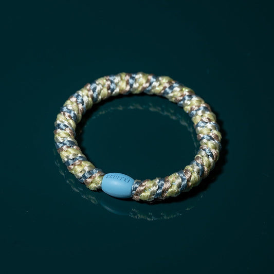 KKNEKKI Mix Seablue Light Yellow Pailleté