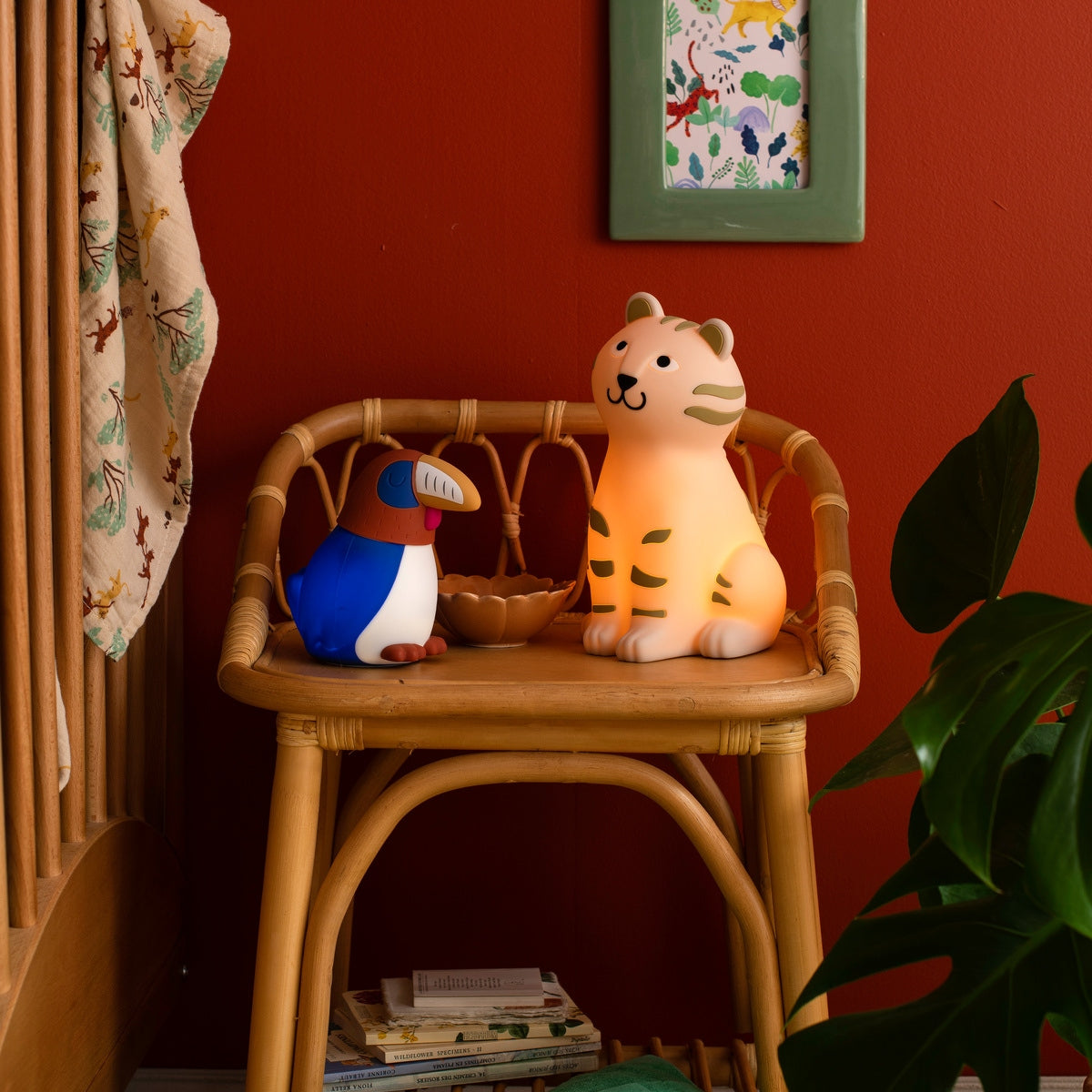 Lampe veilleuse tigre La forêt Mawa