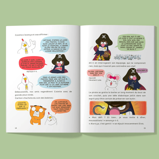 Le Château des 5 Saveurs - Tome 2 : Le salé, le goût du risque