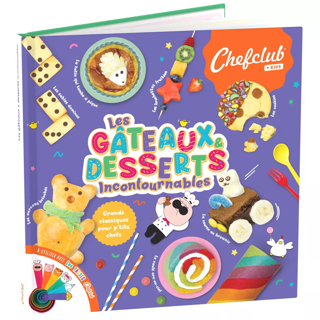 Livre - Les gĂąteaux et desserts incontournables