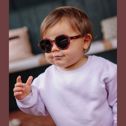 Lunettes de soleil enfants Megy Craky en finition écaille