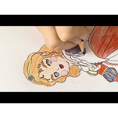 BlinkBook Le Cahier de Dessin Animé - Les Princesses