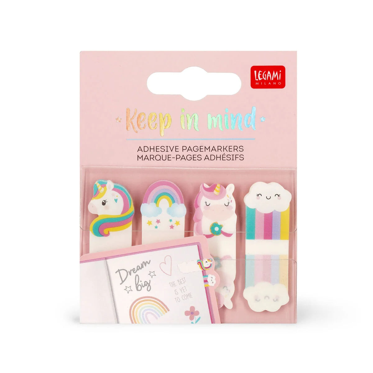 Marque-Pages Adhésifs Licorne - Keep in Mind