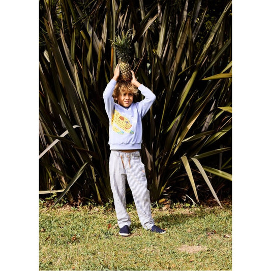 Pantalon Rayures Transat