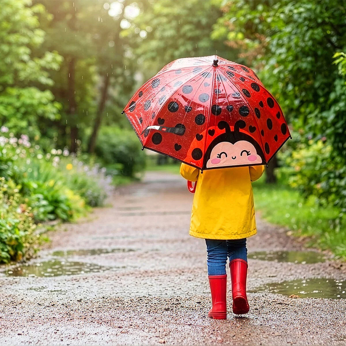 Parapluie pour Enfant Coccinelle - Dancin' in the Rain