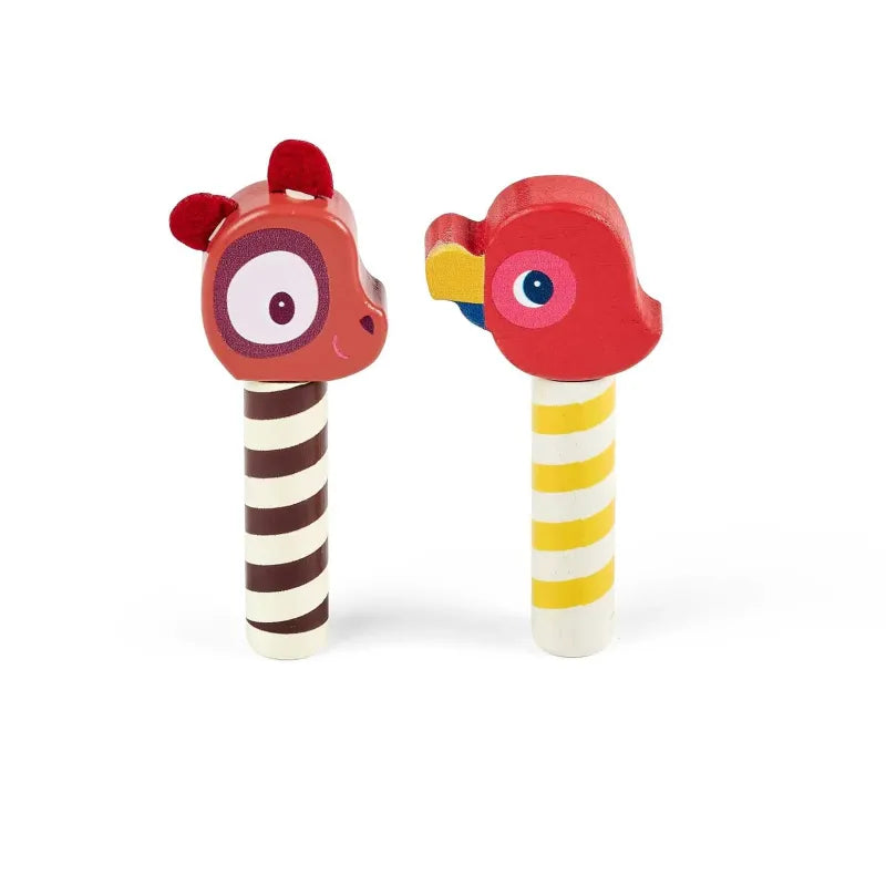 Jouet en bois pop-up Jack le lion