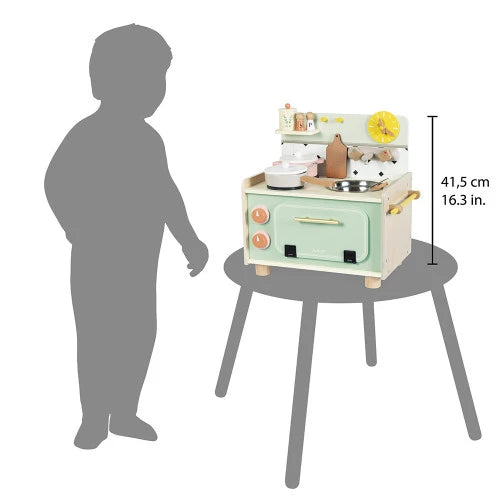 Petite Cuisine en bois Mamie Soleil