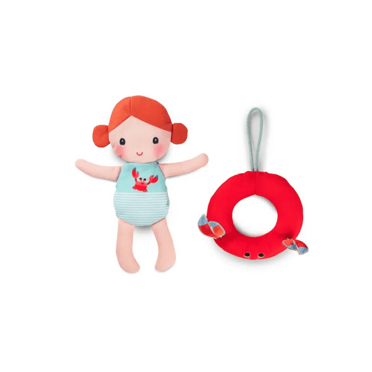 Poupée de bain crabe