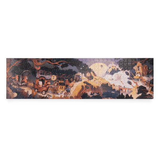 Puzzle La vallée mystérieuse (350 pièces) La Bande