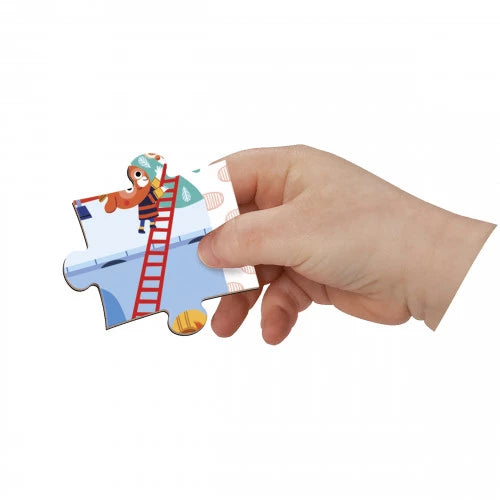 Puzzle magnétique Pompiers 36 pièces