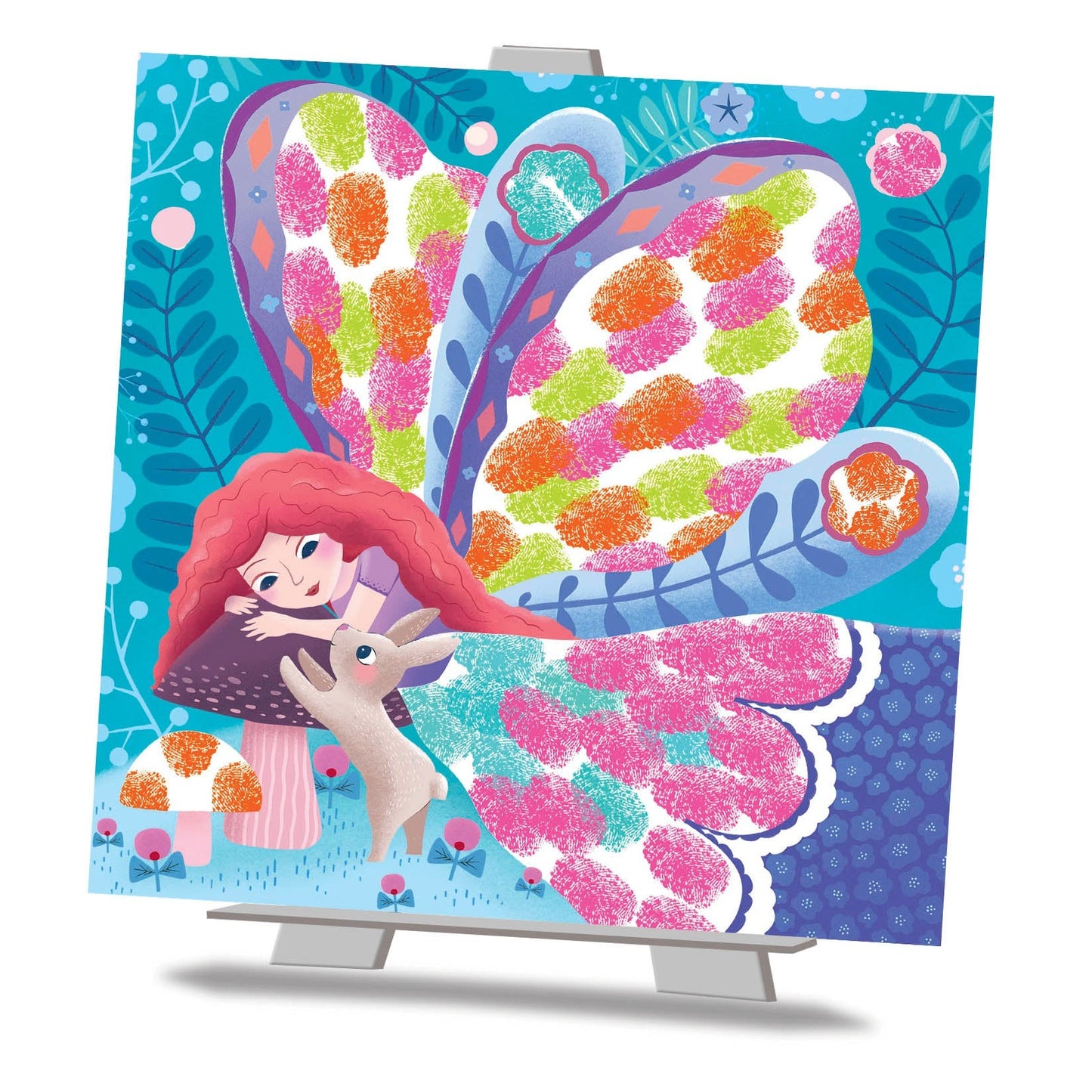 Tableaux Faciles, Peinture au doigt "Monde féérique"