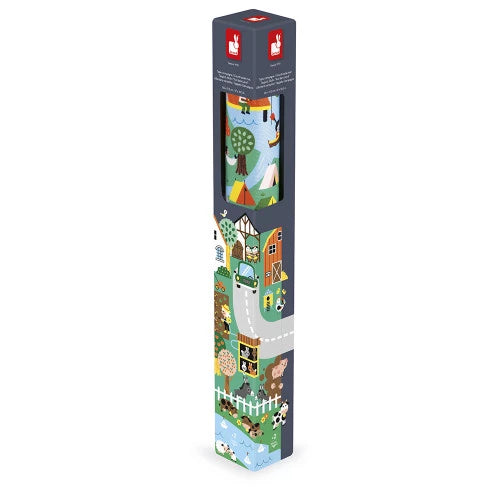 Tapis avec circuit Campagne - Cross Roads