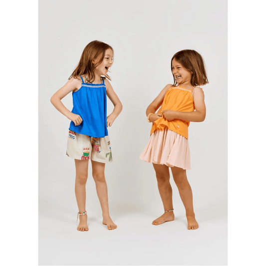 Top Bretelles Voile Uni