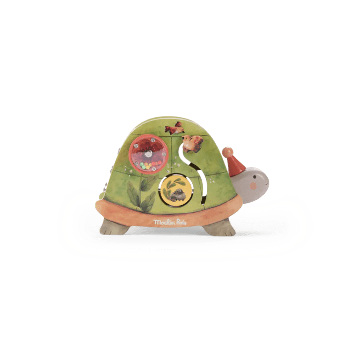 Tortue d'activités Trois petits lapins