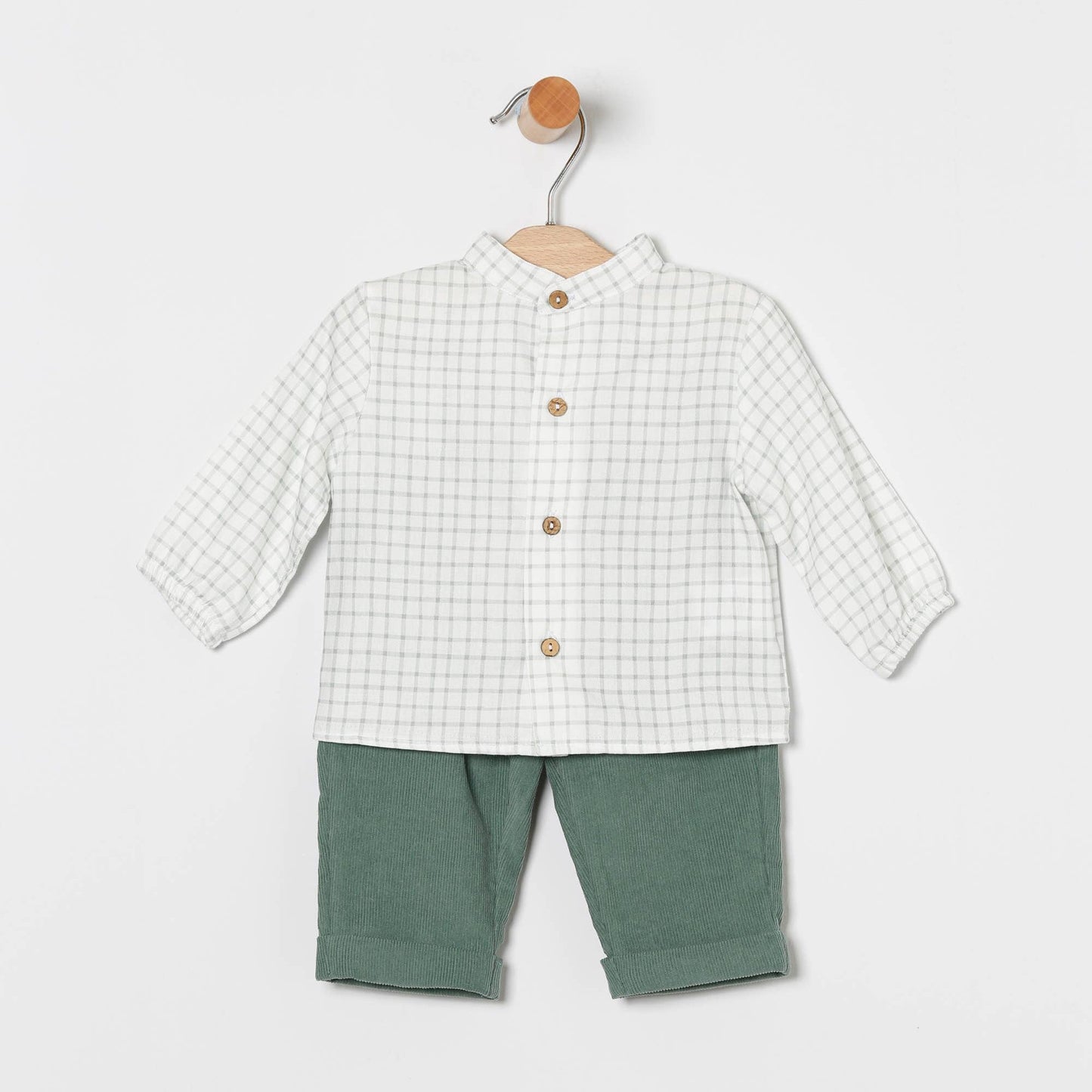 Chemise + Pantalon Velours côtelé