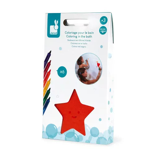 Coloriage dans le Bain