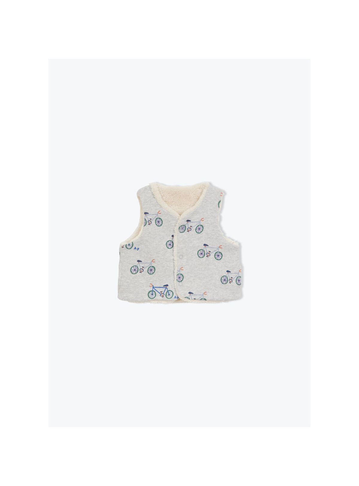 Gilet bébé réversible Bicyclettes Sherpa
