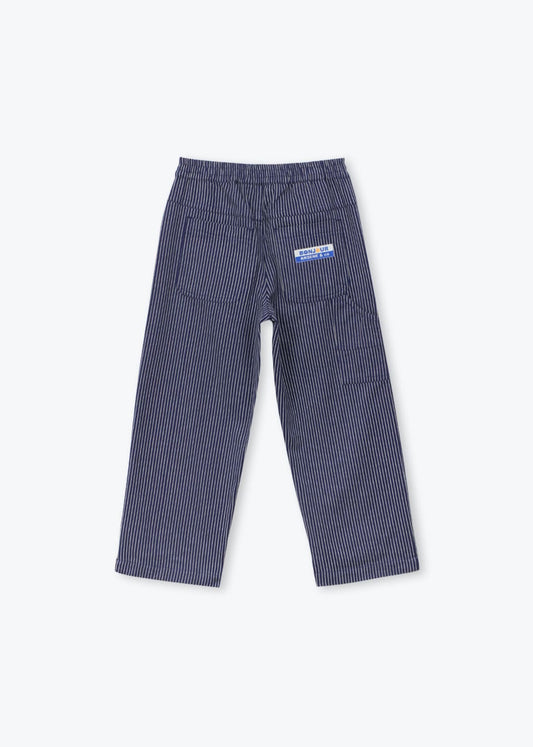 Pantalon Rayures marine