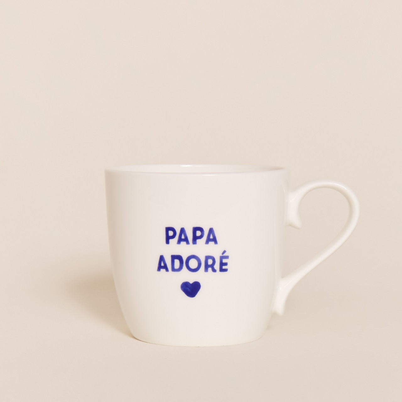 Le mug Papa - bleu - Papa adoré