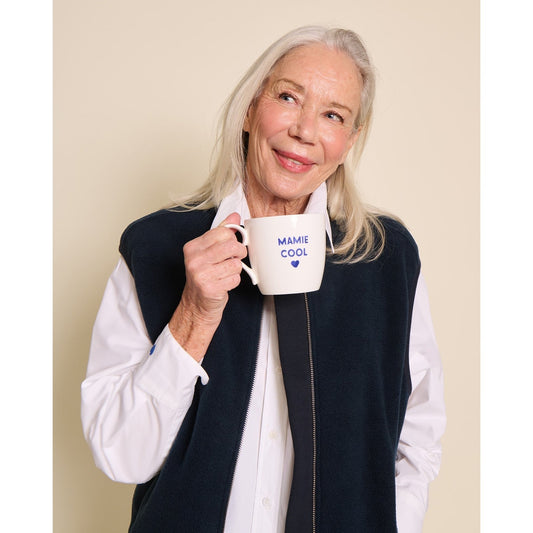 Le mug Mamie - bleu - Mamie chérie