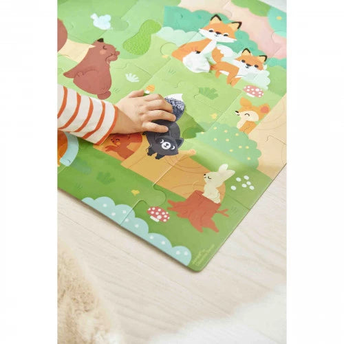 Puzzle Tactile 'La Forêt' 20 pièces