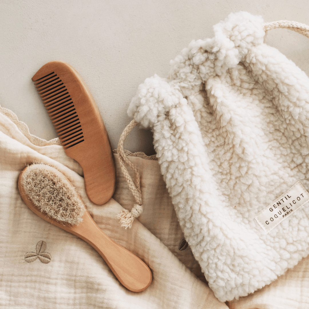 Set de brosses à cheveux bébé