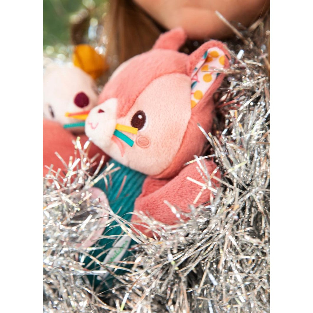 Peluche marionnette à doigts Jeanne le chat