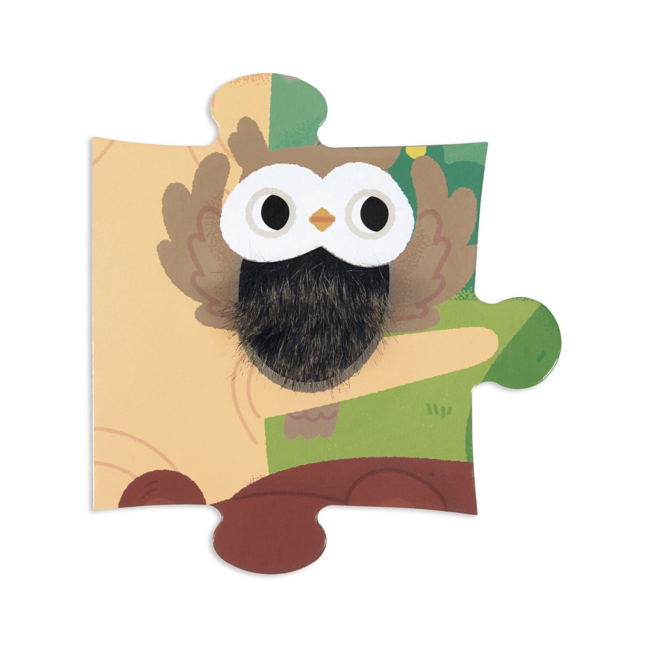 Puzzle Tactile 'La Forêt' 20 pièces