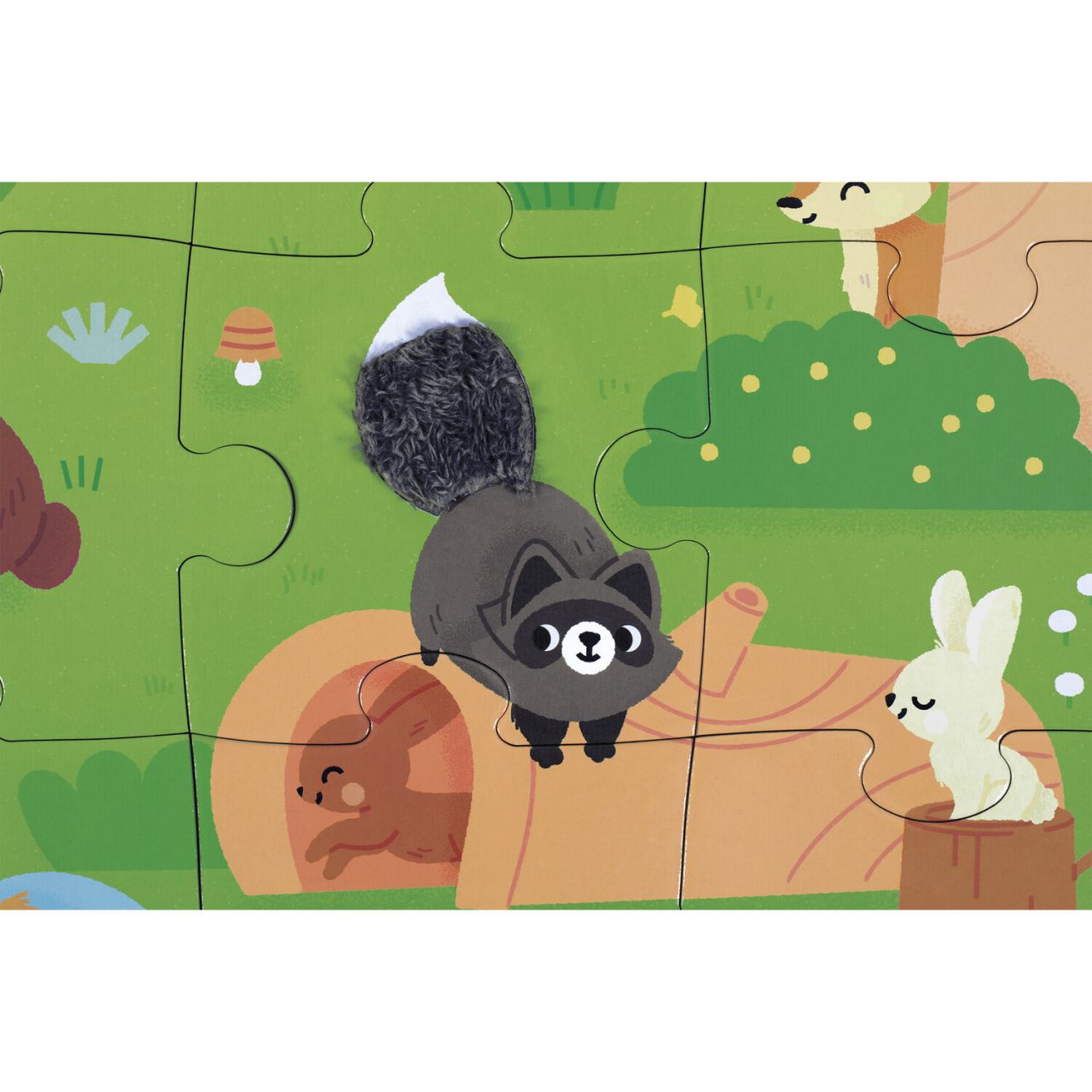 Puzzle Tactile 'La Forêt' 20 pièces