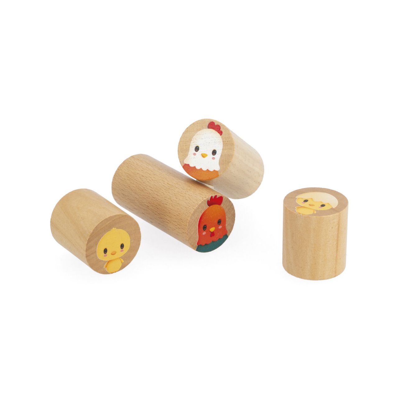 Baril de construction Ferme 56 pièces bois