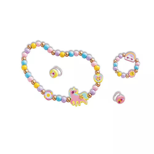 4 Bijoux En Bois A Créer - Rainbow Land