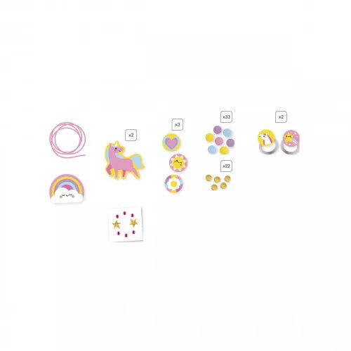 4 Bijoux En Bois A Créer - Rainbow Land