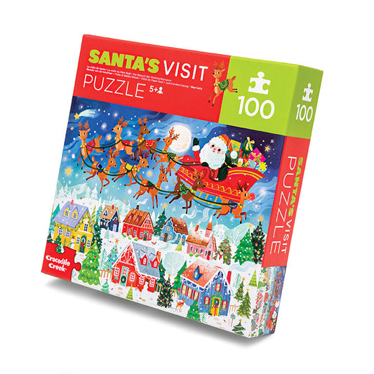 Maxi puzzle - 100 pièces - Arc-en-ciel Animaux - 6a+