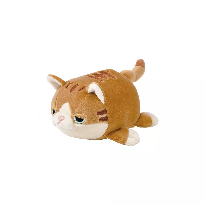 Peluche porte clefs Nemu Nemu - MUGI - Chat Brun - Taille S - 11 cm