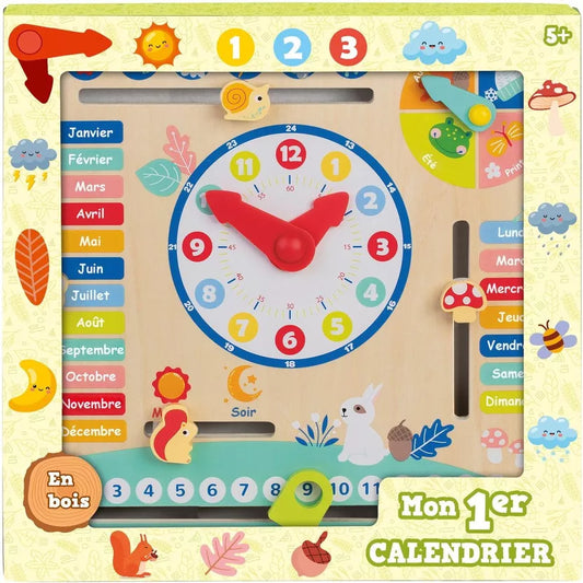 Calendrier en bois WDK Partner 30x4x30 cm